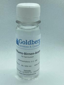 Goldberg Williams-Birnen-Aroma - naturidentisches Aroma 60ml